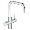 GROHE Red etgrebsarmatur Duo høj tud