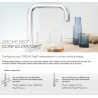 GROHE Red etgrebsarmatur Duo høj tud