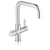 GROHE Red etgrebsarmatur Duo høj tud