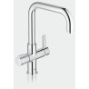 GROHE Red etgrebsarmatur Duo høj tud