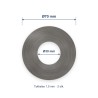 Roset Br.HardGraphite 2-p Ø70x1,5mm AL
