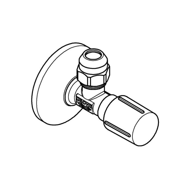 vinkelventil 1/2" x 3/8"