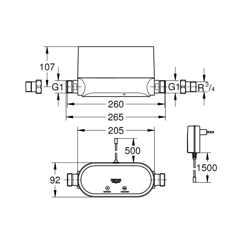GROHE Sense Guard 230V EU