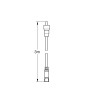GROHE Sense Guard forlængerledning 3m