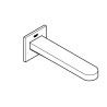 GROHE Plus karudløb væg udv